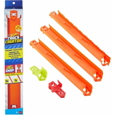 Hot Wheels Track Creator Sada rovných tratí