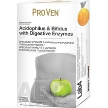 Pro-Ven Acidophilus & Bifidus with Digestive Enzymes 30 kapslí