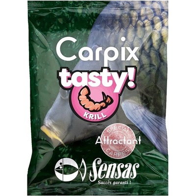 Sensas Posilňovač Powder Carp Tasty Krill 300 g
