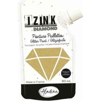 Izink Aladine diamantová barva zlatá 80 ml