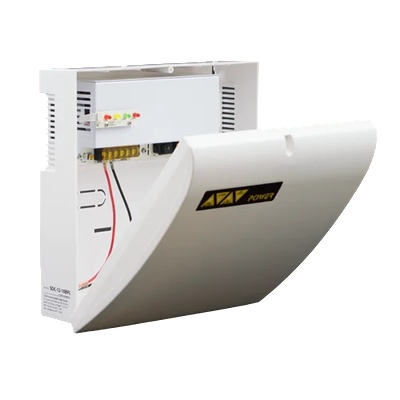 SDC sdc-12-10bpl Захранване 12v 10a с ups в Пластмасова Кутия (sdc-12-10bpl)