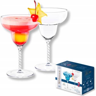 Wilmax England ThermoGlass Koktejlové Skleničky bezbarvé 2 x 250 ml
