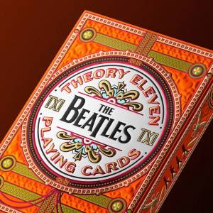 NNM игрални карти The Beatles - Orange Version - T11-BEATLES-CARDS-ORANGE-T11