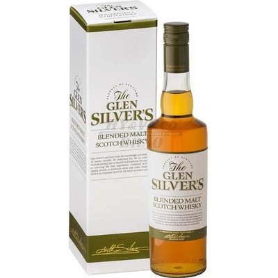 Glen Silvers Blended Malt zelená 40% 0,7 l (karton)