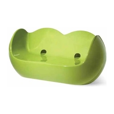 SLIDE Zahradní designové křeslo pro 2 osoby BLOSSY - SD BLO086 Bílá