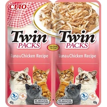 Churu Cat Twin Packs tuniak a kura vo vývare 80 g