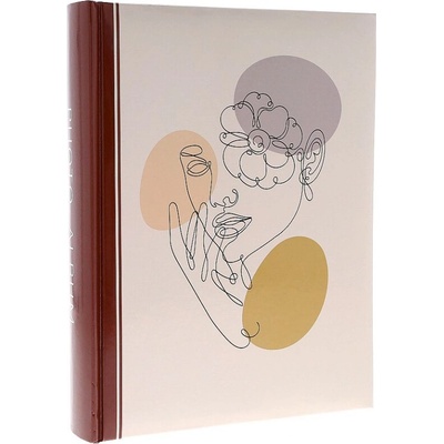 GEDEON Fotoalbum VENUS, 10x15, šité, 200 fotografií Barva: Červená
