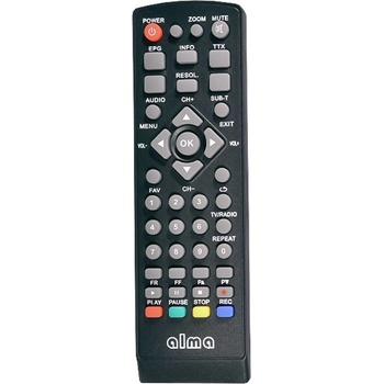 GENERAL Alma 2800 hevc - дистанционно управление дубликат (2800 hevc)