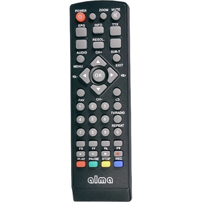 GENERAL Alma 2800 hevc - дистанционно управление дубликат (2800 hevc)