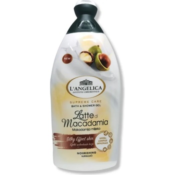 L'Angelica душ гел и пяна за вана, Масло от макадамия, 500мл