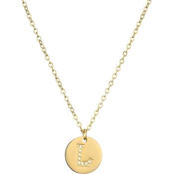 HARAHU Колие Абецеда - l / Златен kp21218 (21218)