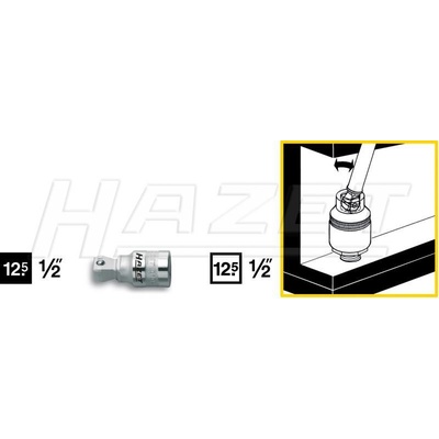 HAZET Чупещо се удължение 1/2, 46мм; hazet 919-1