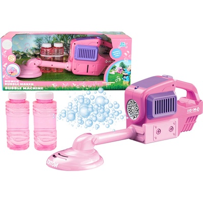 Majlo Toys Detský bublifuk Strunová kosačka ružová