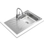 Teka Кухненска мивка TEKA, Starbright 45 E-XP 1B 1D (Starbright 45 E-XP 1B 1D) Мивка за вграждане