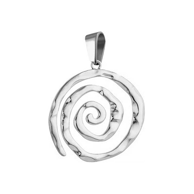 Šperky4U Ocelový přívěsek spirála OPP1950