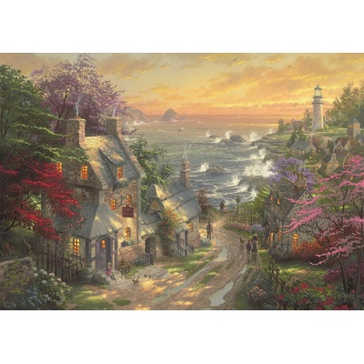 Schmidt Thomas Kinkade Dedinka pri majáku 3000 dielov