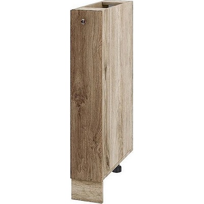 ИРИМ Долен кухненски шкаф бутилиера Сити АРФ-Дъб натурал-06-41 15 см