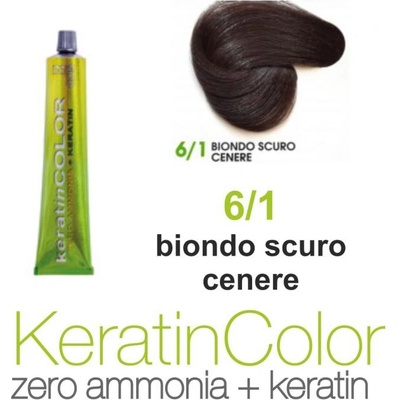 BBcos Keratin Color barva na vlasy 6/1 100 ml