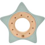 Kikkaboo Чесалка дърво-силикон Star Mint (31303020059)