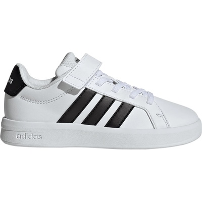 adidas Детски маратонки adidas Kid's Grand Court 3.0 Sneakers - Ftwr White / Core Black / Ftwr White - размер 31, 5 (EU) (702-5501-0417)
