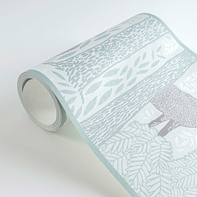 A. S. Création Детска влизолинова бордюра за стена lilly & luis 77175-1