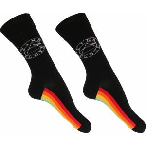 ROCK OFF Чорапи Pink Floyd - Spectrum Sole - Black - ROCK OFF - PFSCK02MB