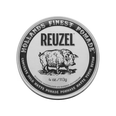 Reuzel Concrete Hold Matte Pomade помада за коса за силна фиксация 113 g