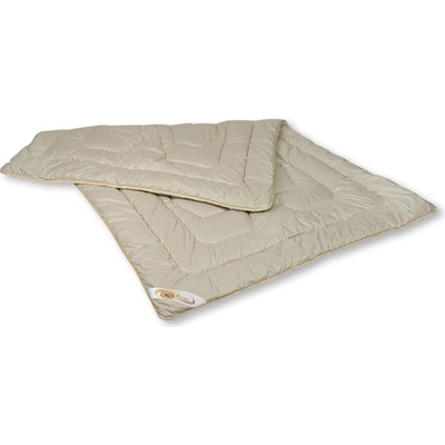 2G Lipov Vlněná přikrývka Camel termoregulační přírodní materiály celoroční 135x200