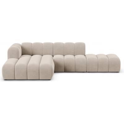 Micadoni Бежов ъглов диван (ляв ъгъл) Lupine - Micadoni Home (MIC_0LCO_44_F1_LUPINE1)