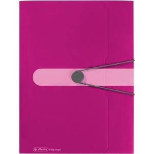 Herlitz Easy orga to go PP A4 малинова гумена папка 11216538 (11216538)