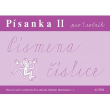 Písanka 1 ročník /2.díl Písmena a číslice Alter