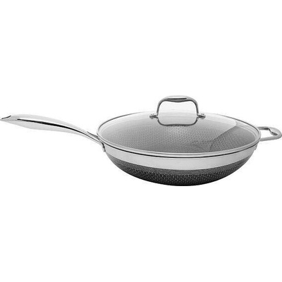 WOK pánev s poklicí KOHERSEN BLACK CUBE 71111 32 cm