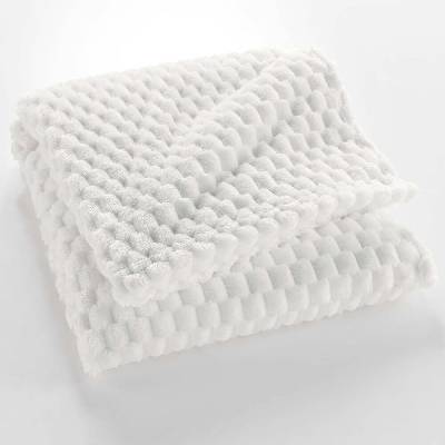 douceur d'intérieur Krémová deka z mikroflanelu Mini Frosty 125x150