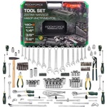 ROCKFORCE Гедоре 180+2 части, 1/4", 3/8", 1/2", RockForce RF-41802+2 (RF-41802+2)