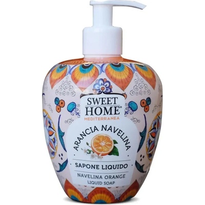 Sweet Home tekuté mýdlo na ruce pomeranč navelina 500 ml