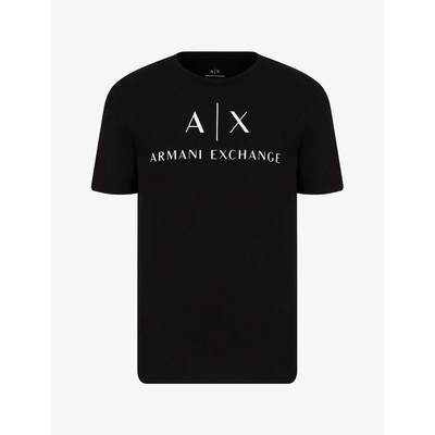 Armani Exchange Тениска Armani Exchange Logo T-Shirt - Black 1200