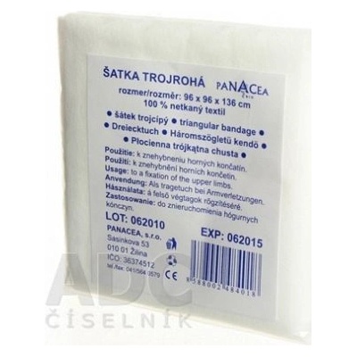 Panacea Šatka trojcípa 1 ks