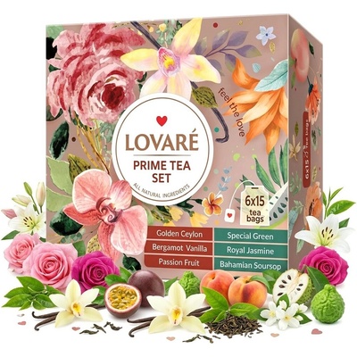 LOVARÉ Prime Tea Set 90 ks