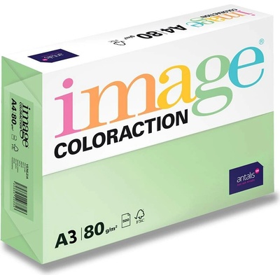 Papír barevný A3 80 g Image Coloraction MA42 Java středně zelená 500 ks
