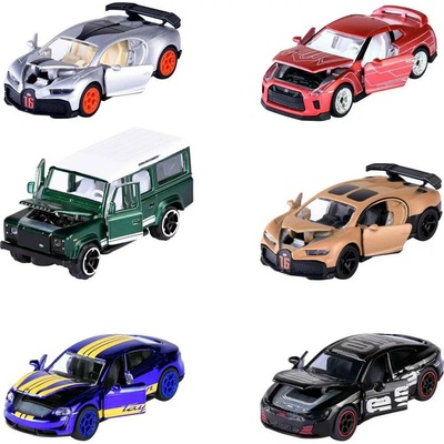Majorette Autíčko Deluxe Cars, 6 druhov