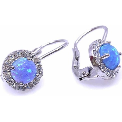 Šperky Jan Kos Jan Kos Jewellery Stříbrné náušnice s opálem 32109493