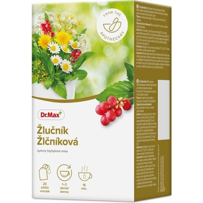 Dr. Max Žlučník bylinný čaj 20 x 1,5 g