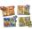 Melissa & Doug Комплект дървени пъзели Melissa and Doug, Мини животни, 14790