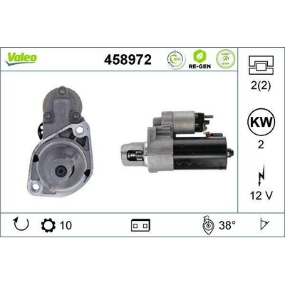 Startér VALEO 458972