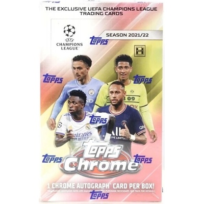 Panini 2021-2022 Topps UEFA Champions League Chrome Hobby Box