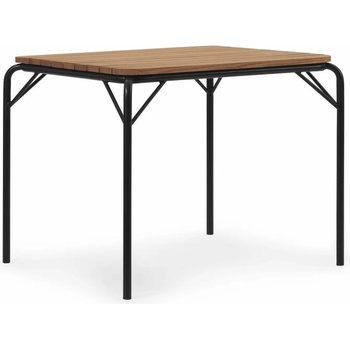 Normann Copenhagen Stůl Vig Robinia 90 x 80 cm, black