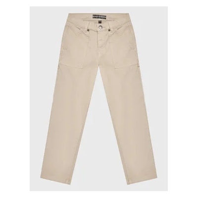 GUESS Текстилни панталони L3RB10 WEDY1 Бежов Relaxed Fit (L3RB10 WEDY1)