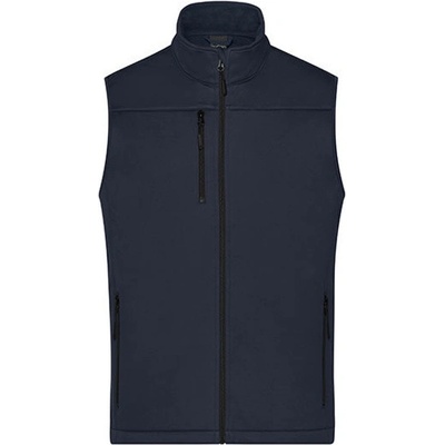 James & Nicholson softshellová vesta JN1170 navy – Sleviste.cz