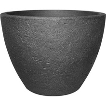 Geli Stone Květináč 60 cm 45 cm polyetylen antracit 16106038