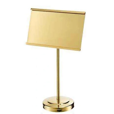 Horecano Serving Utencils - Информационна табелка за блок маса Gold (HC-931036) 194683-2 (01931036)